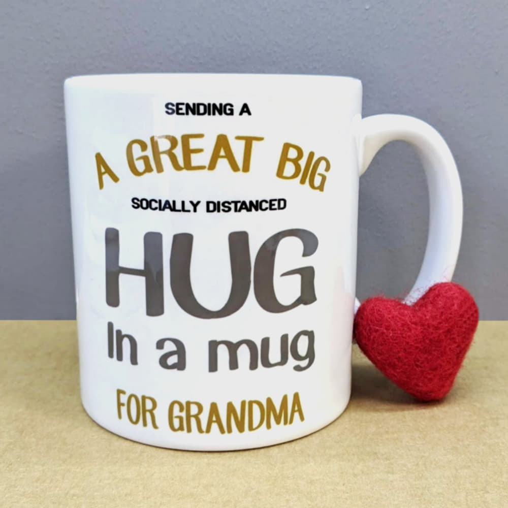 Personalised Hug In A Mug Gift Mug